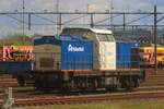 Volker Rail 203-1 TOM stands at Amersfoort on 21 April 2024.