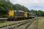 With one coach ex-NS 2205 stands in Simpelveld as guest of the ZLSM on 8 July 2017.