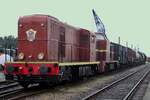 During a down poor VSN 2459 hauls a photo freight from Eerbeek into Beekbergen depot during the Terug-naar-Toen 2015.