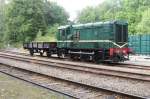 NS shunter 636 in the 1950s painting at Loenen, 2 September 2012.