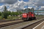 On 14 July 2016 ex-NS 6411 passes Boxtel.