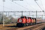 On 7 July 2003 triple headed coal train is hauled through Nijmegen with 6494 in first place.