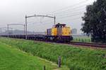 Engineering train headed by 6461 passes Hulten on 16 August 2019.