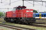 DBRN 6436 stands at Roosendaal on 14 July 2022.