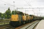 On 20 June 2005 NS 6487 with coal train passes through 's Hertogenbosch.