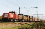 Coal train hauled by 6498 passes Alverna on 27 Augustus 2007.