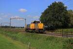 Solo ride for 6461 through Hulten toward Tilburg-Industrie on 23 August 2023. 
