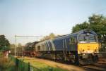 On 14 October 2006 the Dutch railway magazine 'Railmagazine' struck a birthday party with some extra trains, amongst them ERS 6602, with 78 468 and NS Mat'24 Blokkendoos (Mat24 means Stock 1924, after the first year of building), here entering Dieren.