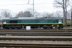 Sideshot of RTB V 266 stabled in Sittard on 25 February 2014.
