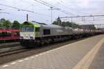 On 30 May 2013, PB05 hauls a HOYER tank container train through 's-Hertogenbosch toward Utrecht.