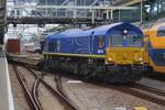 RRF PB01 hauls a diverted container train through 's-Hertogenbosch on 13 JUly 2025.