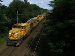 Strukton g1206 303001 with workload for the electric head cabel for work in Zwolle leaves just Crailoo Prorail at 3.8.12