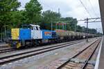 On 16 July 2016 LOCON 1505 shunts at Dordrecht.