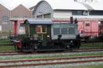 The bigger series of Sikken (Goats) is now no longer in service. The STAR in Stadskanaal, in the very North of the Netherlands, have preserved No.204 and send it to Amersfoort, where the shunter can be seen in her first green on 17 October 2014.