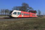 Arriva 254 'SIMON TAHAMATA' calls at Hemmen-Dodewaard on 19 March 2025.
