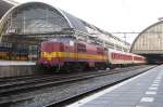 Former ACTS 1254 shunts EuroNight 446 to Warsaw at Amsterdam Centraal on 30 March 2013.