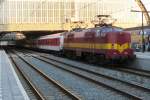 EETC and former ACTS 1251 has just brought in the EN437 Amsterdam-Kobnhavn/Prague/Warsaw on 28 September 2013, Amsterdam Centraal.