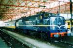 On 28 May 1999, the direct Eindhoven-Venlo-Kln services ended with the deployment of NS museum loco 1202, here seen at Eindhoven.