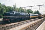 On 28 May 1999, the direct Eindhoven-Venlo-Kln services ended with the deployment of NS museum loco 1202, here seen at Venlo.

