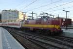 EETC/ACTS 1251 brings in the stock for EN 436 to Warsaw at Amsterdam Centraal on 28 September 2013.