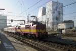 EETC 1251 with ecs leaves Utrecht Centraal on 9 March 2014.