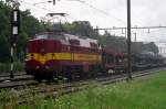 A short shower covered the photographer and 1254 at Zevenaar on 31 August 2014.
