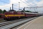 On 4 July 2014, EETC 1251 hauls an overnight train into 's-Hertogenbosch, where it will change direction.