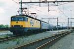 NS 1301 stands with an overnight train at Amsterdam-Watergraafsmeer on 1 September 1994.