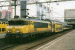 Scanned picture of NS 1853 with IC to Venlo at Den Haag Centraal on 23 January 2001.