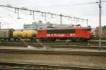 On 16 July 1999 NS Cargo 1637, uniquely liveried, stood in Venlo.