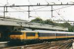 On 25 July 2003 NS 1853 with ex-DB stock stands in Venlo.