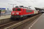 On 4 April 2014 an BB Eanos-train, headed by 1614 'STEENWIJK' stood at Tilburg.