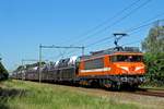 RFO 1830 hauls the Gefco automotive train through Alverna on 25 June 2020.