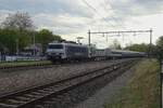 In twilight's  last gleaming on 9 May 2022 RADVE 9903 hauls a transport set of wagons through Wijchen.
