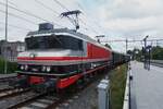RXP 9904, ex-Railogix 1618, enters Hoorn with an extra train from Enkhuizen on 5 July 2026. Less than a month before, this loco reentered service after years of standstill at Amersfoort.