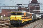 Still carrying the RRF livery and number 4401, this loc willbecome the 9905 of Rail Experts RXP and she stands at Amersfoort on 1 August 2026 with an RADVE special transporting train.