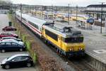 On 16 June 2016 NS 1745 hauls the IC-Berljin into Amersfoort.