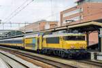NS 1733 is about to haul an IC-service to Maastricht out of 's-Hertogenbosch on 18 April 2004.