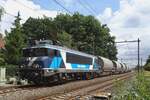 TCS 101002 hauls a diverted dolime train through Wijchen on 22 July 2022.