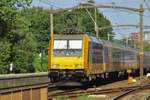 IC service with 186 022 passes Tilburg-Universiteit on 10 June 2017.
