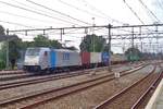 LTE 186 300 thunders through Dordrecht on 19 July 2018.