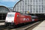 On 28 September 2013 FYRA 186 119 calls at Amsterdam Centraal. Within a few month's time, the entire FYRA-brand was consigned into oblivion after the humiliating failure of the FYRA V-250 EMUs build by AnsaldoBreda...