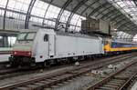 On 9 July 2017 NS 186 149 ends her journey at Amsterdam Centraal.