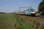 IC-Direct passes Hulten on 2 September 2022 and is being haul4ed by 186 221.
