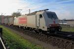 On 25 November 2020 Crossrail 186 150 enters Venlo via Vierpaardjes. Shortly after this, the 186 150 will be sold to Akiem and lose her CB Rail paint and Crossrail logos.