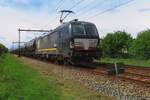 LTE's X4E-637 hauls a tank train through Alverna on 17 April 2024.