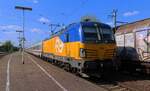 NS 193 935 hauls the IC-Berlijn through Salzbergen on 26 April 2025.