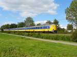 ICM-IV number 4237 with unknown ICM-III as Intercity Leiden - Utrecht pictured near Leiden 14-09-2008.