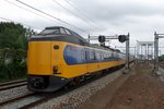 NS 4038 speeds through Zwijndrecht on 16 July 2016.