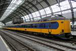 NS 4219 calls at Amsterdam Centraal on 9 July 2018. 